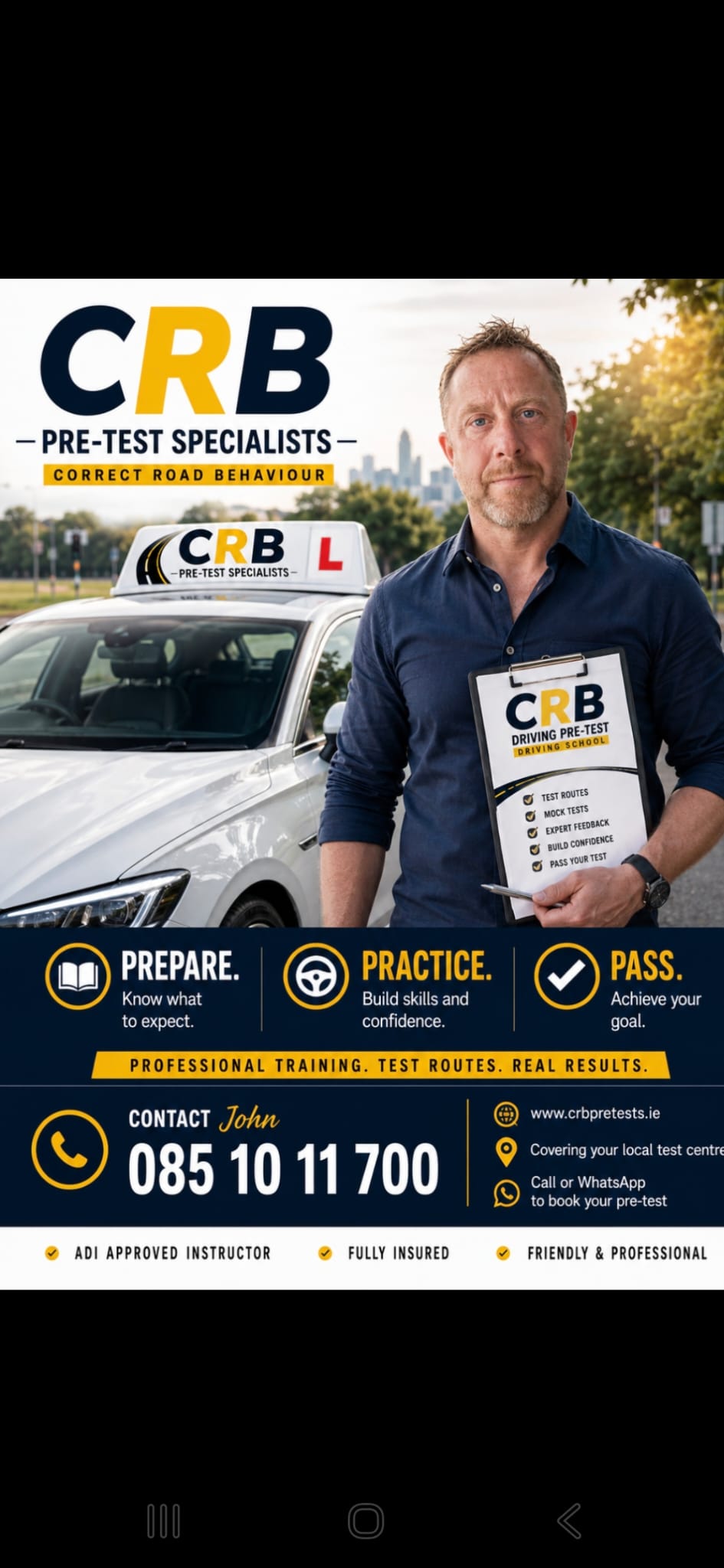 John - CRB Pre-Test Specialist